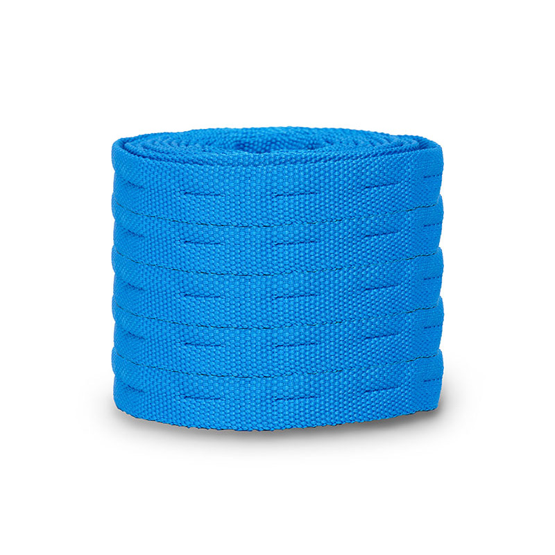 Blue pair of shoelaces